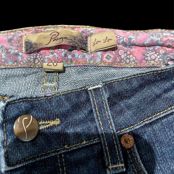 PAIGE - Women's Lou Lou Flare Jeans - Size 26 - Picture 6 of 9